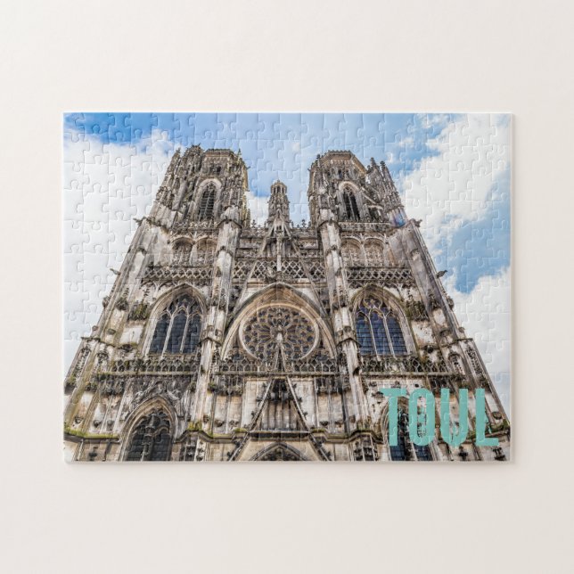 Toul St. Etienne Cathedral France gift Jigsaw Puzzle (Horizontal)