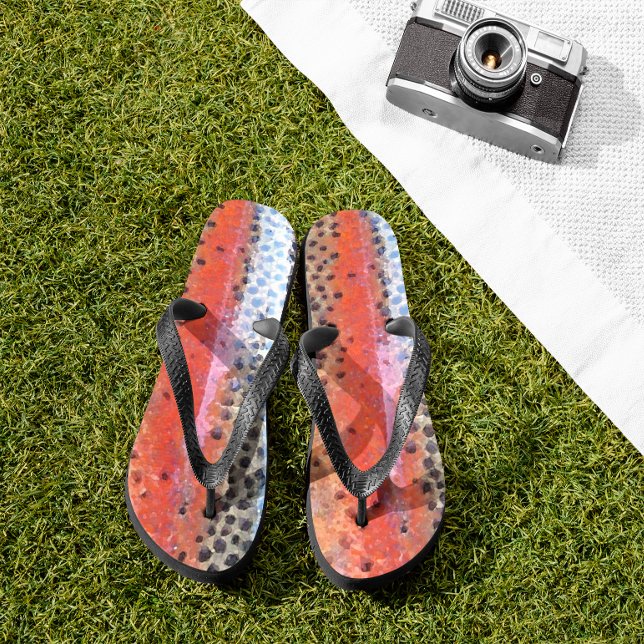 Toulouse arc-en-ciel Tongs Motifs Abstraits (Créateur téléchargé)