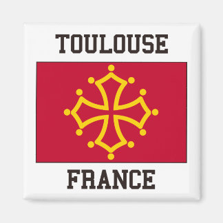 Toulouse Flag Magnet