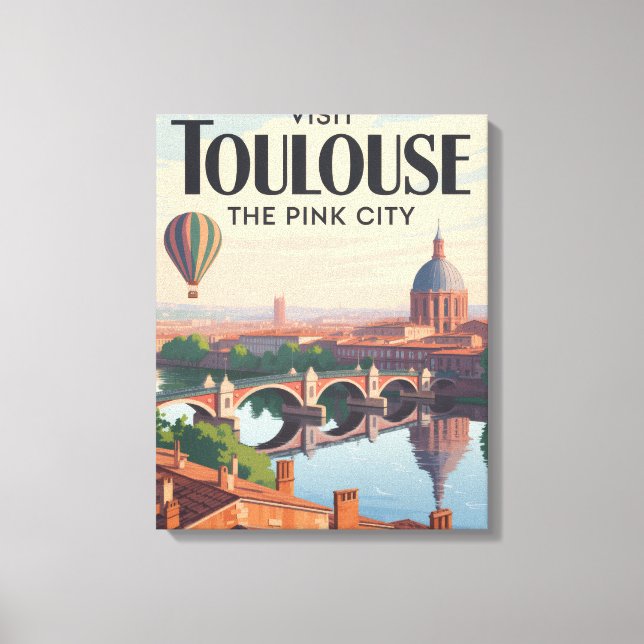 Toulouse France Canvas Print (Front)