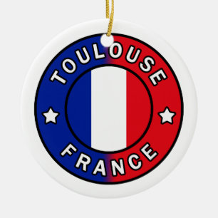 Toulouse France Ceramic Ornament