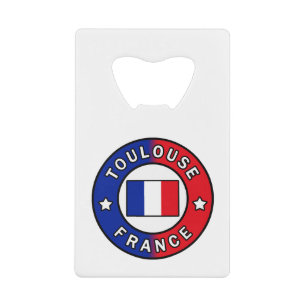 Toulouse France Credit Card Bottle Opener