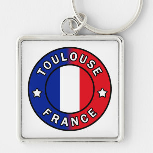 Toulouse France Keychain