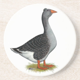 Toulouse Goose Tufted Coaster
