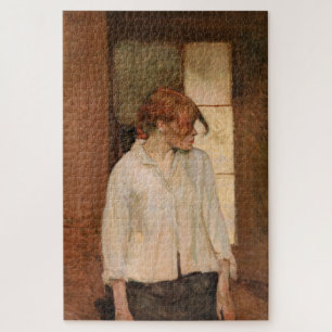 Toulouse-Lautrec - A Montrouge, Rosa La Rouge Jigsaw Puzzle
