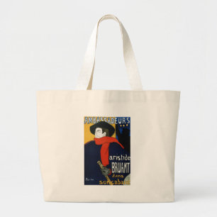 Toulouse-Lautrec Ambassadeurs Aristide Bruant Large Tote Bag
