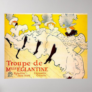 Toulouse-Lautrec Art Nouveau Poster