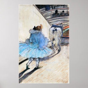 Toulouse-Lautrec - At The Circus, Entering The Ri… Poster