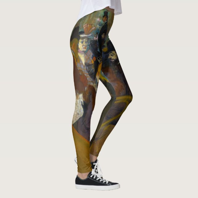 Toulouse-Lautrec - At the Rouge Leggings (Right)
