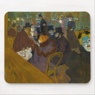 Toulouse-Lautrec - At the Rouge Mouse Pad