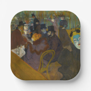 Toulouse-Lautrec - At the Rouge Paper Plate