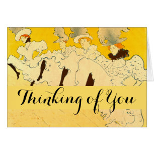 Toulouse-Lautrec Dancing Girls Poster