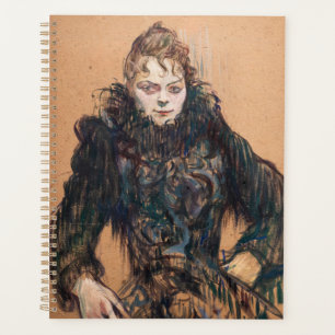 Toulouse-Lautrec - Femme avec un Boa Noir