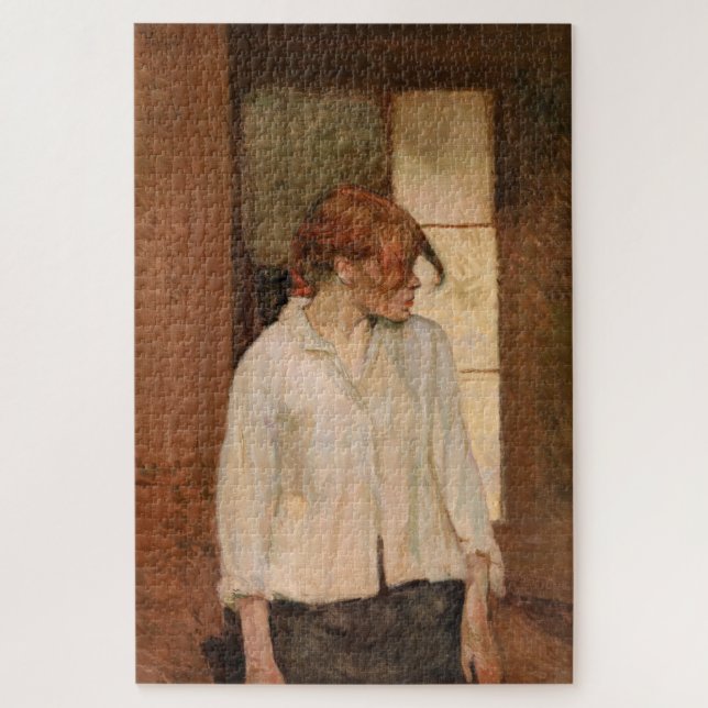 Toulouse-Lautrec - In Montrouge, Rosa La Rouge Jigsaw Puzzle (Vertical)