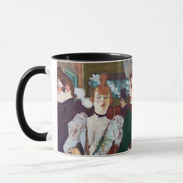Toulouse-Lautrec - La Goulue Arriving at the Rouge Mug (Left)