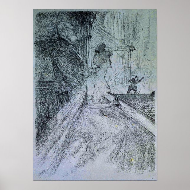 Toulouse-Lautrec - La Loge, A Performance Of Faust Poster (Front)