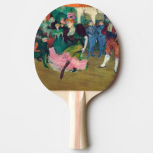 Toulouse-Lautrec - Marcelle Lender, Dancing Bolero Ping Pong Paddle