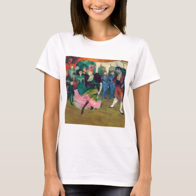 Toulouse-Lautrec - Marcelle Lender, Dancing Bolero T-Shirt (Front)