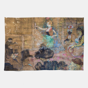 Toulouse-Lautrec - Moorish Dance / The Almehs Kitchen Towel