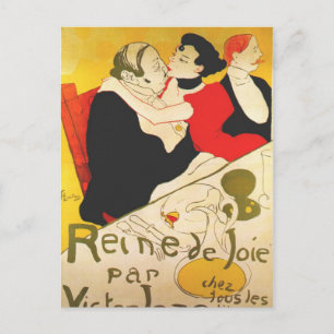 Toulouse Lautrec Poster Art Postcard