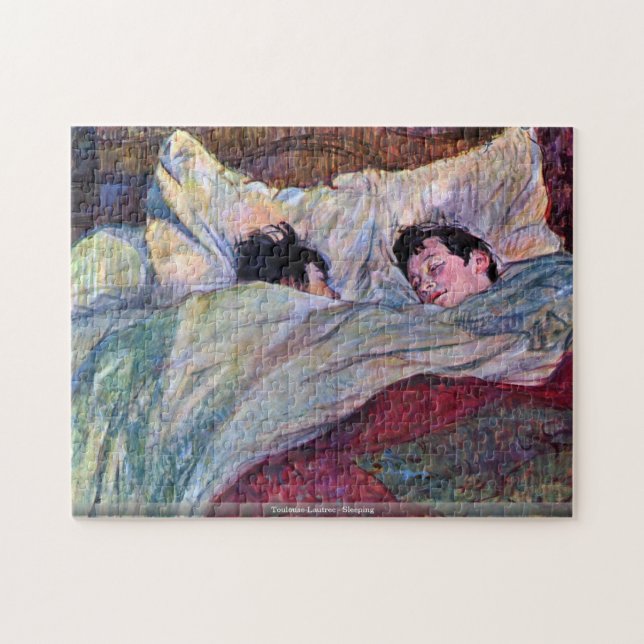 Toulouse-Lautrec - Sleeping puzzle (Horizontal)