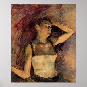 Toulouse-Lautrec - Study Of A Dancer 1888 Poster