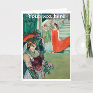 Toulouse–Lautrec Thank You Card
