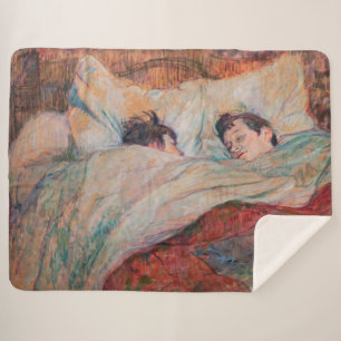 Toulouse-Lautrec - The Bed Sherpa Blanket