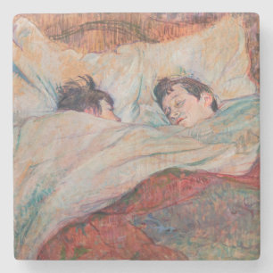 Toulouse-Lautrec - The Bed Stone Coaster