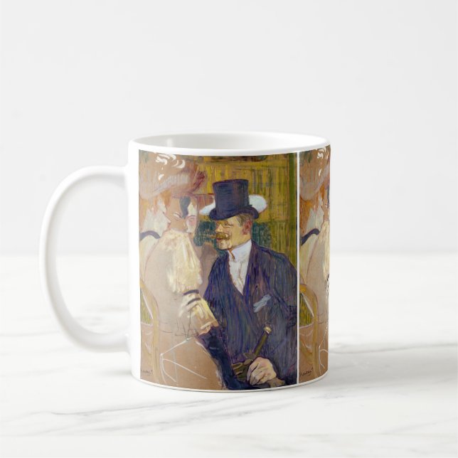 Toulouse-Lautrec - The Englishman at the Rouge Coffee Mug (Left)