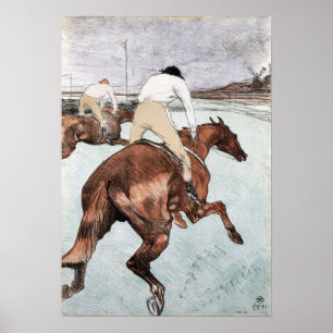 Toulouse-Lautrec - The Jockey Poster