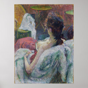 Toulouse-Lautrec - The Model Resting Poster