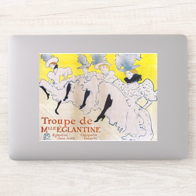 Toulouse-Lautrec - Troupe de Mlle Eglantine (Computer)