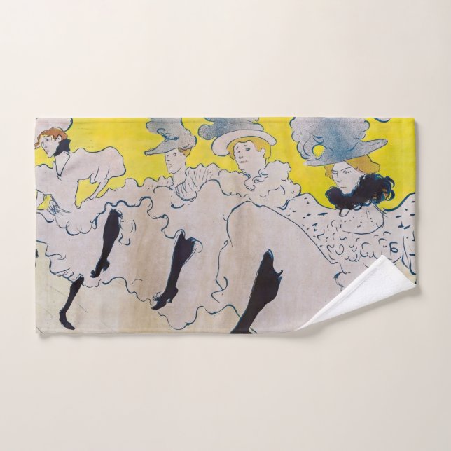 Toulouse-Lautrec - Troupe de Mlle Eglantine (Serviette à main)