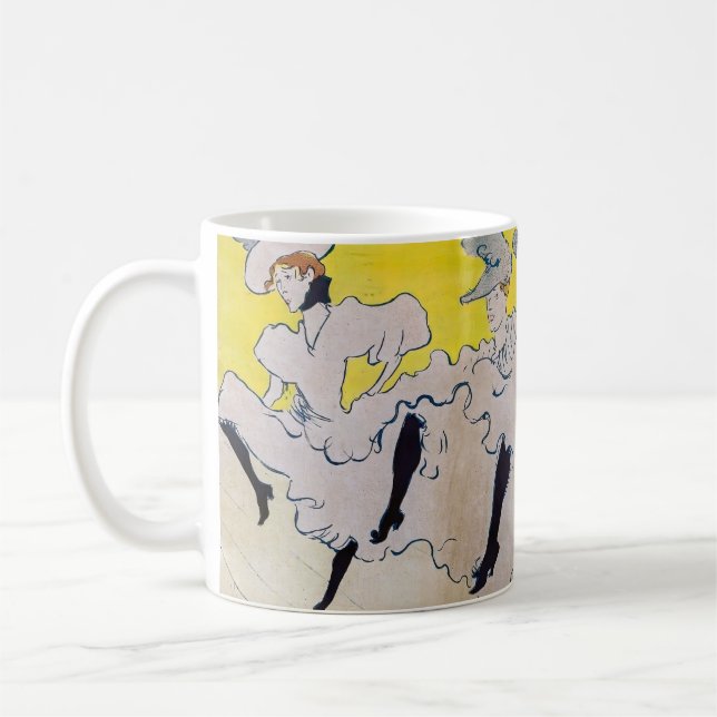 Toulouse-Lautrec - Troupe de Mlle Eglantine Coffee Mug (Left)