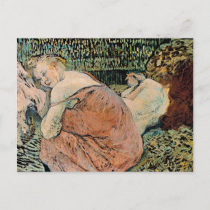 Toulouse-Lautrec: Two Friends Postcard