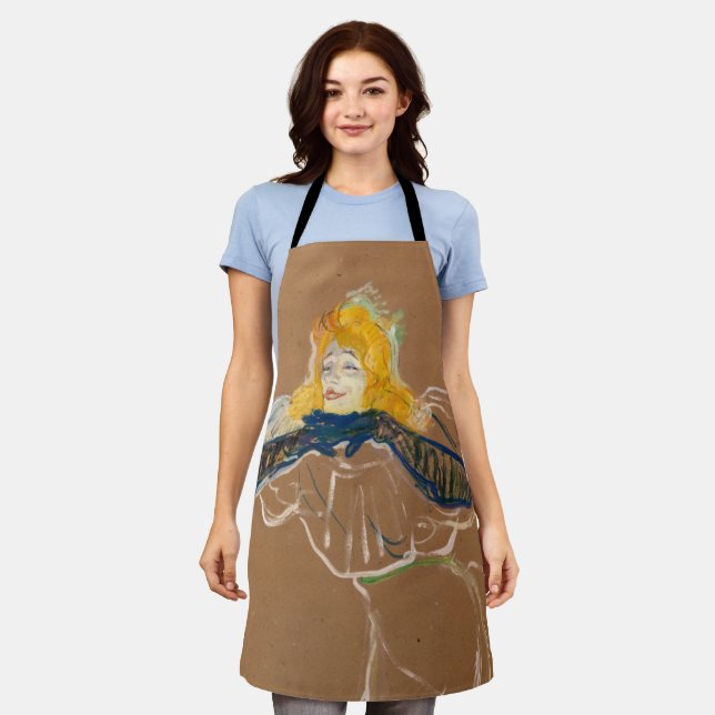 Toulouse-Lautrec - Yvette Guilbert Singing Apron (Worn)