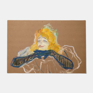 Toulouse-Lautrec - Yvette Guilbert Singing Doormat