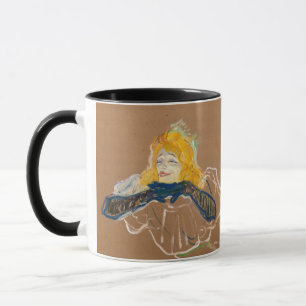 Toulouse-Lautrec - Yvette Guilbert Singing Mug