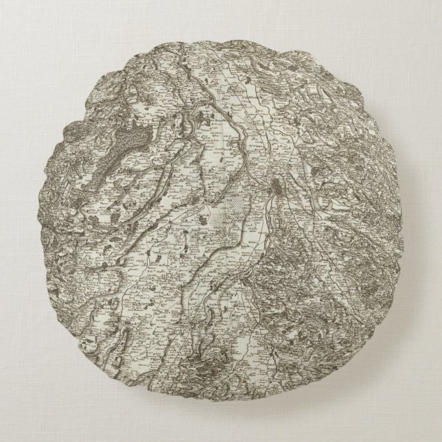 Toulouse Round Pillow (Front)