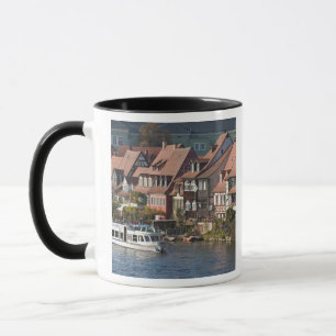 Tour boat in Little Venice and River Regnitz Mug