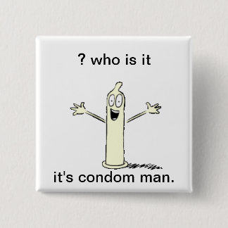 tour botton 2 inch square button