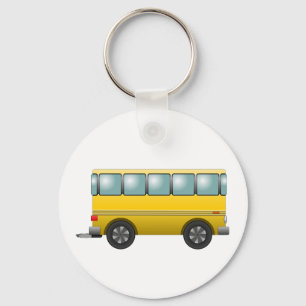 Tour Bus Keychain