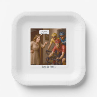 Tour de Fran’s Paper Plate