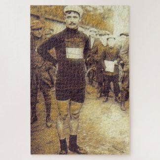 Tour De France 1909 Winner François Faber Jigsaw Puzzle