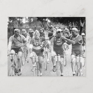 Tour De France 1920s Postcard