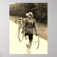 Tour de France 1928 Italian Giusto Cerutti Sepia