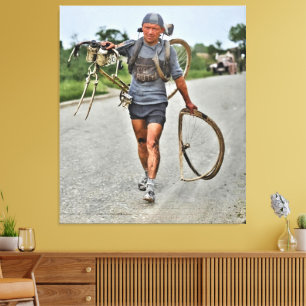 Tour de France 1928 Stage 7 Italian Giusto Cerutti Canvas Print