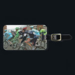 Tour De France 2014 Luggage Tag<br><div class="desc">Photograph taken in Acomb,  York,  UK at the Tor De France 2014.</div>
