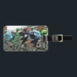 Tour De France 2014 Luggage Tag<br><div class="desc">Photograph taken in Acomb,  York,  UK at the Tor De France 2014.</div>